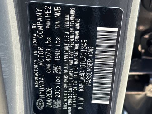 New 2026 Hyundai Elantra Blue image 30