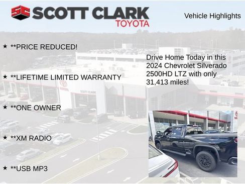 Used 2024 Chevrolet Silverado 2500 LTZ w/ LTZ Plus Package AWD/4WD image 13