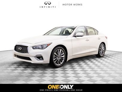 Used 2023 INFINITI Q50 Luxe w/ Cargo Package