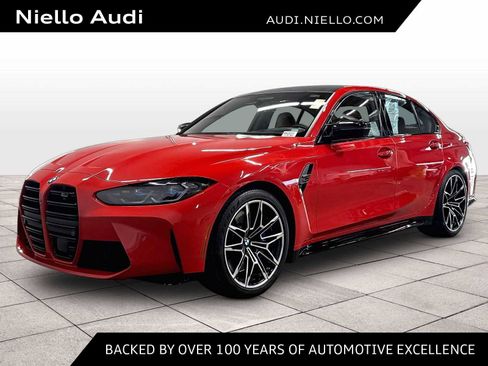 Used 2022 BMW M3 Competition w/ Executive Package AWD/4WD image 1