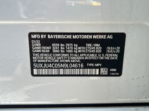 Used 2022 BMW X5 M50i w/ Executive Package AWD/4WD image 35