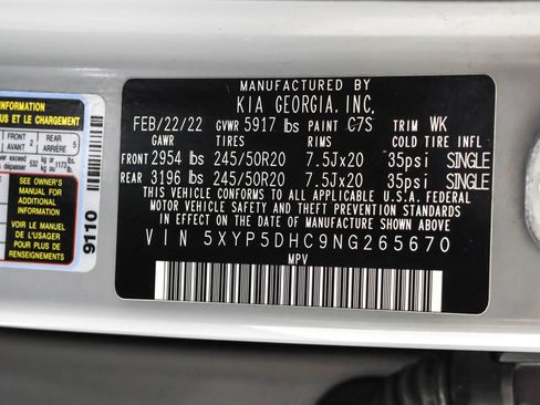 Used 2022 Kia Telluride SX w/ SX Prestige Package image 55