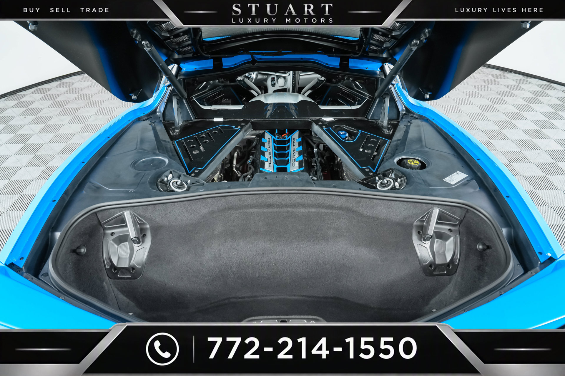 Used 2021 Chevrolet Corvette Stingray Premium Cpe w/ Z51 Performance Package RWD image 92