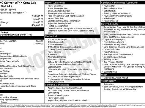 Used 2023 GMC Canyon AT4X AWD/4WD image 44