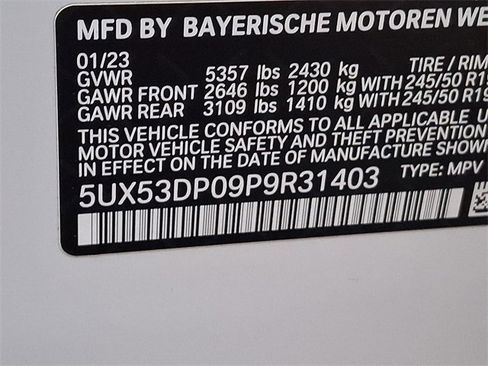 Used 2023 BMW X3 xDrive30i w/ M Sport Package image 28