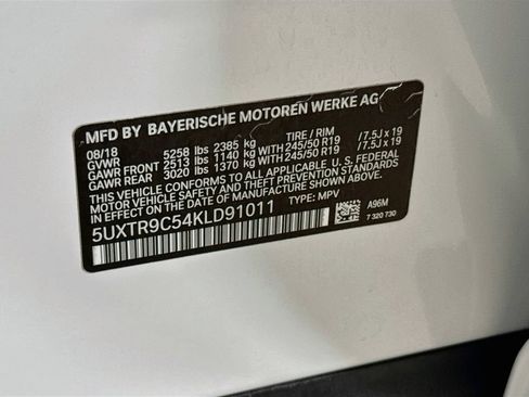 Used 2019 BMW X3 xDrive30i w/ Executive Package AWD/4WD image 38