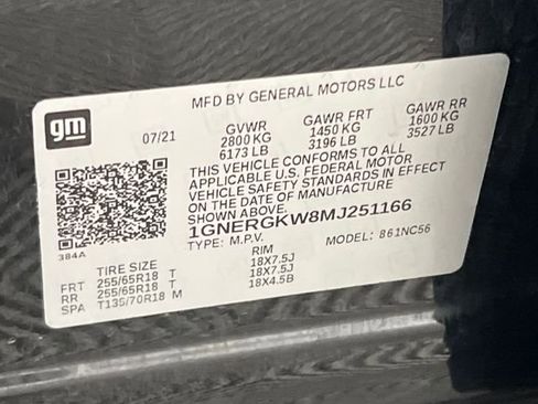 Used 2021 Chevrolet Traverse LT FWD image 26