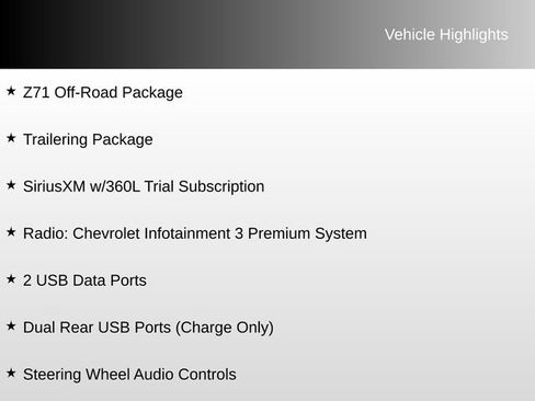 Used 2025 Chevrolet Silverado 1500 LTZ w/ Z71 Off-Road Package image 17