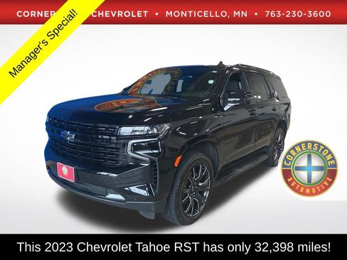 Used 2023 Chevrolet Tahoe RST w/ Luxury Package AWD/4WD image 1