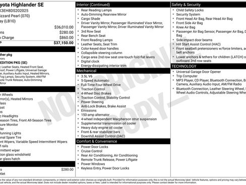 Used 2013 Toyota Highlander SE AWD/4WD image 3