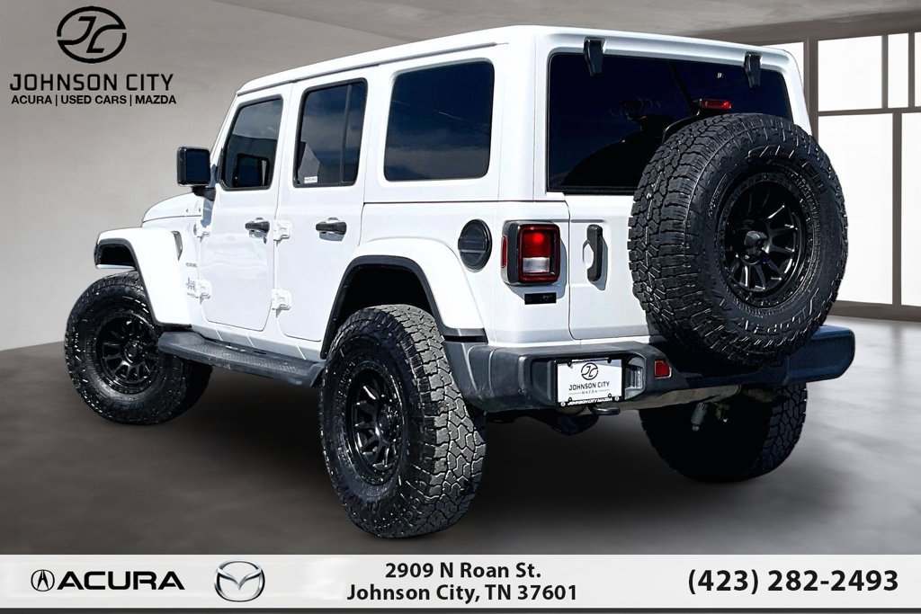 Used 2021 Jeep Wrangler Unlimited Sahara w/ Uconnect 4C Nav & Sound Group AWD/4WD image 13
