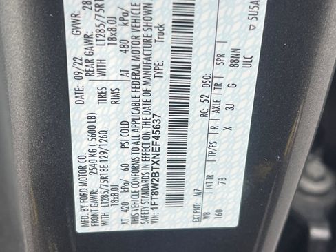 Used 2022 Ford F250 Platinum w/ Tremor Off-Road Package image 30