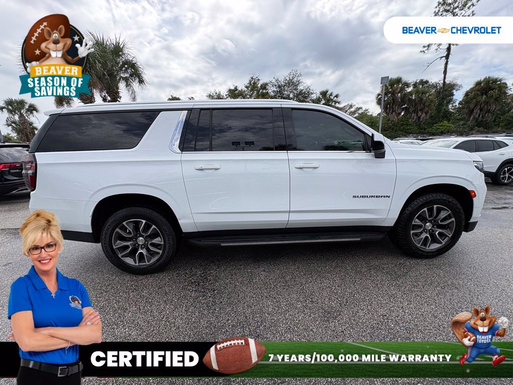 Used 2021 Chevrolet Suburban LT AWD/4WD image 8