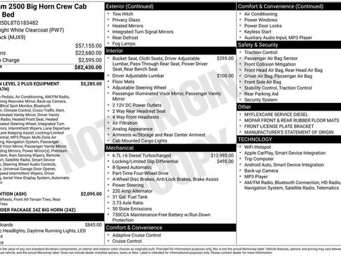 New 2026 RAM 2500 Big Horn AWD/4WD image 6