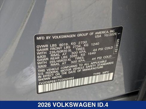 New 2026 Volkswagen ID.4 Pro image 21