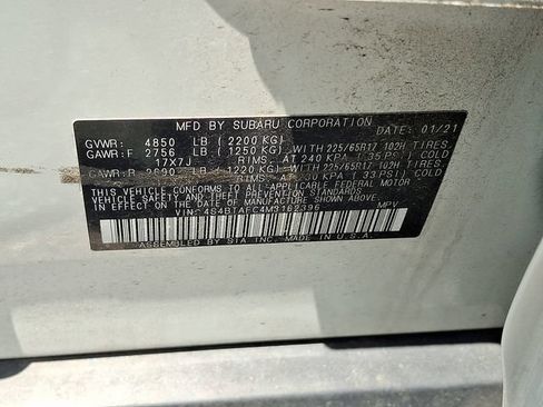 Used 2021 Subaru Outback Premium AWD/4WD image 23