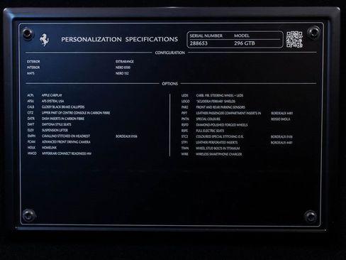 Certified 2023 Ferrari 296 GTB image 57