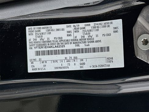 Used 2019 Ford Ranger XL w/ Equipment Group 101A Mid image 29