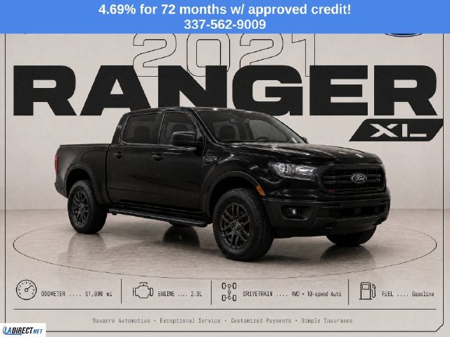 Used 2021 Ford Ranger Lariat w/ Tremor Off-Road Package AWD/4WD image 1