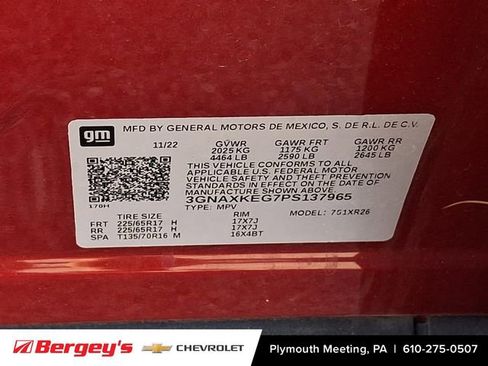 Certified 2023 Chevrolet Equinox LT FWD image 29