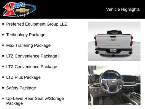 Certified 2022 Chevrolet Silverado 1500 LTZ w/ Technology Package image 2