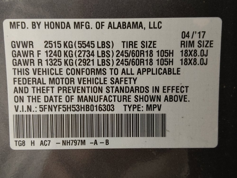 Used 2017 Honda Pilot EX-L image 33