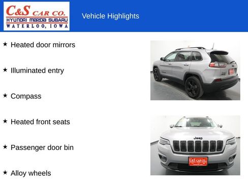 Used 2021 Jeep Cherokee Latitude Plus AWD/4WD image 13