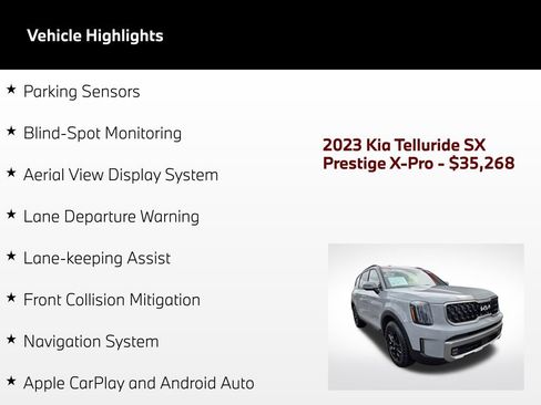 Used 2023 Kia Telluride SX Prestige X-Pro AWD/4WD image 5