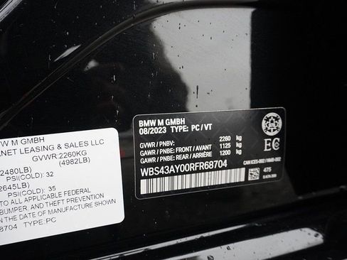 Used 2024 BMW M3 Competition w/ Premium Package image 44