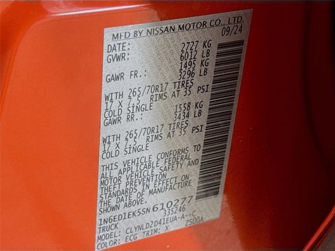 Used 2025 Nissan Frontier PRO-4X image 29