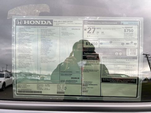 New 2026 Honda HR-V Sport image 29