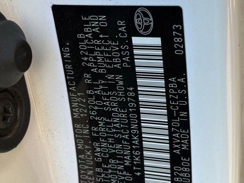 Used 2022 Toyota Camry XSE w/ Carpet Mat Package (TMS) image 17