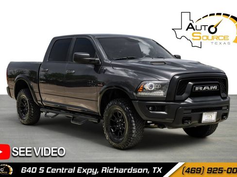 Used 2018 RAM 1500 Rebel w/ Ram 1500 Black Rebel Group AWD/4WD image 1