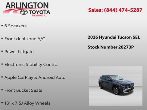 Used 2026 Hyundai Tucson SEL Plus AWD/4WD image 2