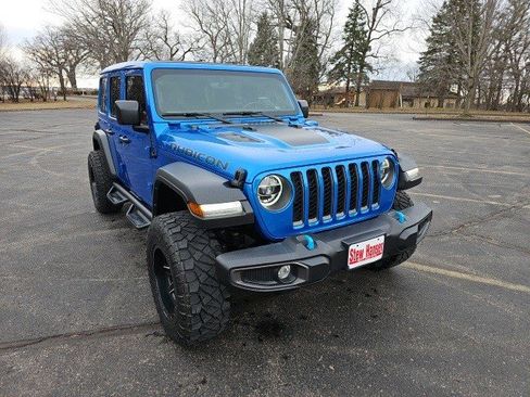 Used 2021 Jeep Wrangler Unlimited Rubicon 4xe w/ Cold Weather Group image 8