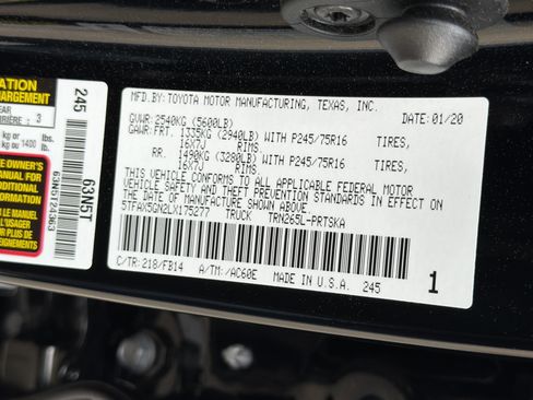 Used 2020 Toyota Tacoma SR w/ SR Convenience Package image 30