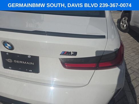 Used 2024 BMW M3 Competition w/ Parking Assistance Package RWD image 10