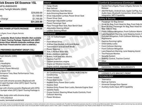 Used 2022 Buick Encore GX Essence image 12