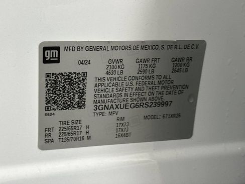 Used 2024 Chevrolet Equinox LT AWD/4WD image 14
