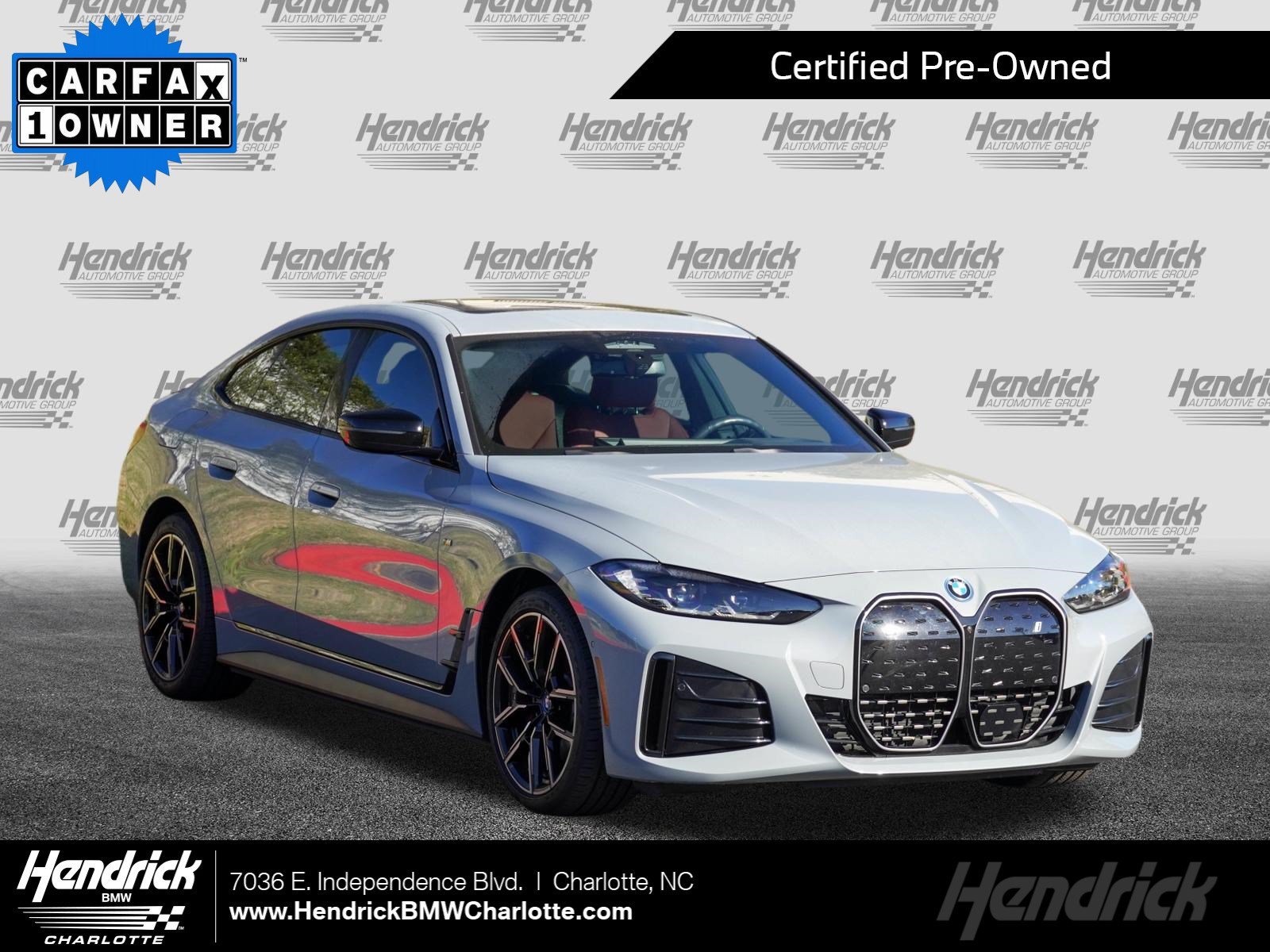 Certified 2024 BMW i4 xDrive40i w/ M Sport Package AWD/4WD image 1