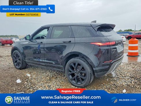 Used 2020 Land Rover Range Rover Evoque S AWD/4WD image 3