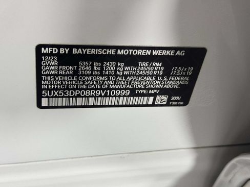 Used 2024 BMW X3 xDrive30i w/ Premium Package AWD/4WD image 16