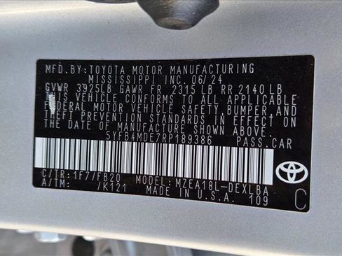 Used 2024 Toyota Corolla LE FWD image 22