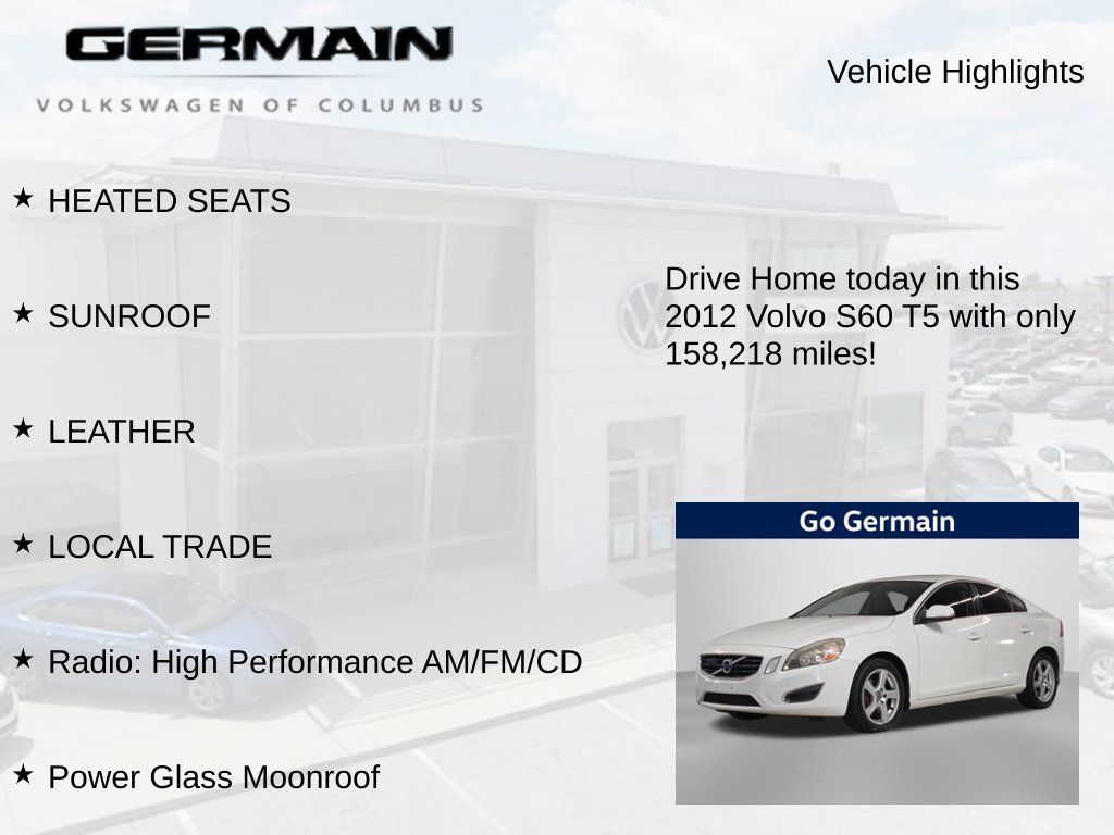 Used 2012 Volvo S60 T5 FWD image 4