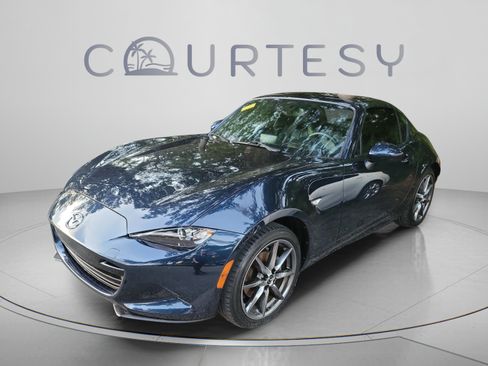 Used 2021 MAZDA MX-5 Miata RF Grand Touring RWD image 1