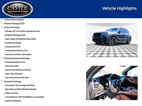 Used 2022 BMW X5 xDrive45e w/ M Sport Package AWD/4WD image 4