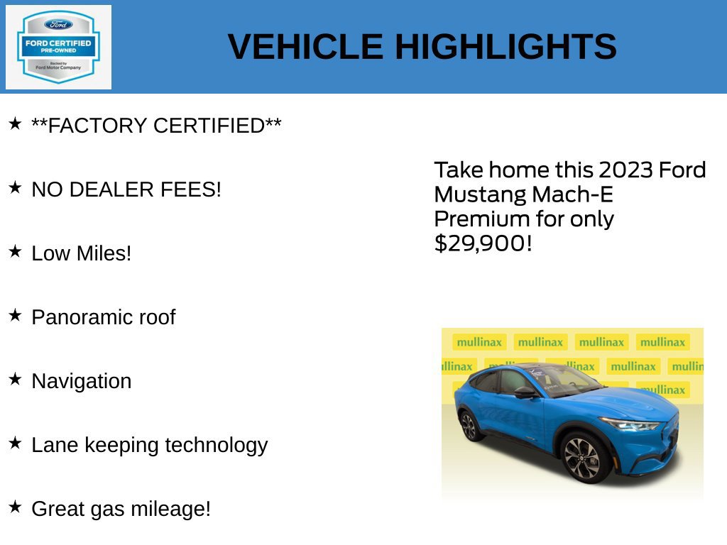 Used 2023 Ford Mustang Mach-E Premium RWD image 11