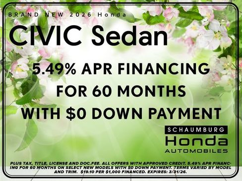 New 2026 Honda Civic Sport image 4