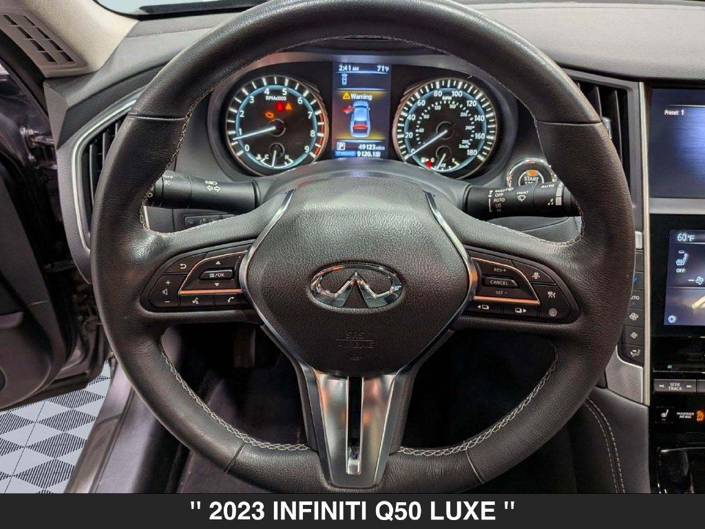 Used 2023 INFINITI Q50 Luxe w/ Cargo Package AWD/4WD image 15