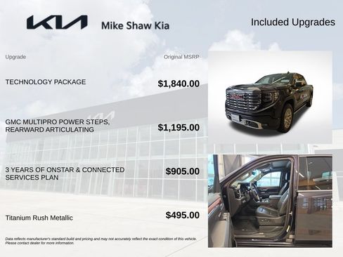 Used 2022 GMC Sierra 1500 Denali w/ Technology Package AWD/4WD image 6